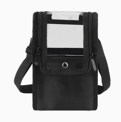 Nuevo bolso de cepillo de maquillaje transfronterizo de 14-40 agujeros bolsa de almacenamiento de gran capacidad bolsa de maquillaje plegable negra grande en stock