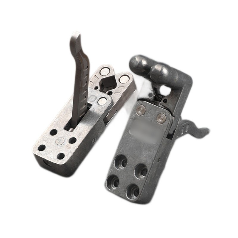 Stainless steel slingshot accessories, outdoor slingshot accessories, automatic return mechanism, two-axis linkage egg clamp.
