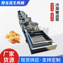 花生食品网带输送机全自动流水线食品分拣运输链条式网链输送机