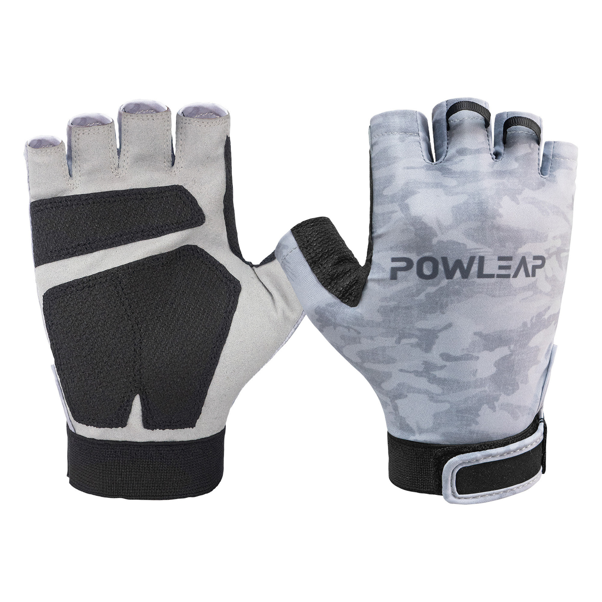 新款夏季钓鱼专用手套路亚渔手垂钓防晒防滑耐磨露指矶钓手套厂家