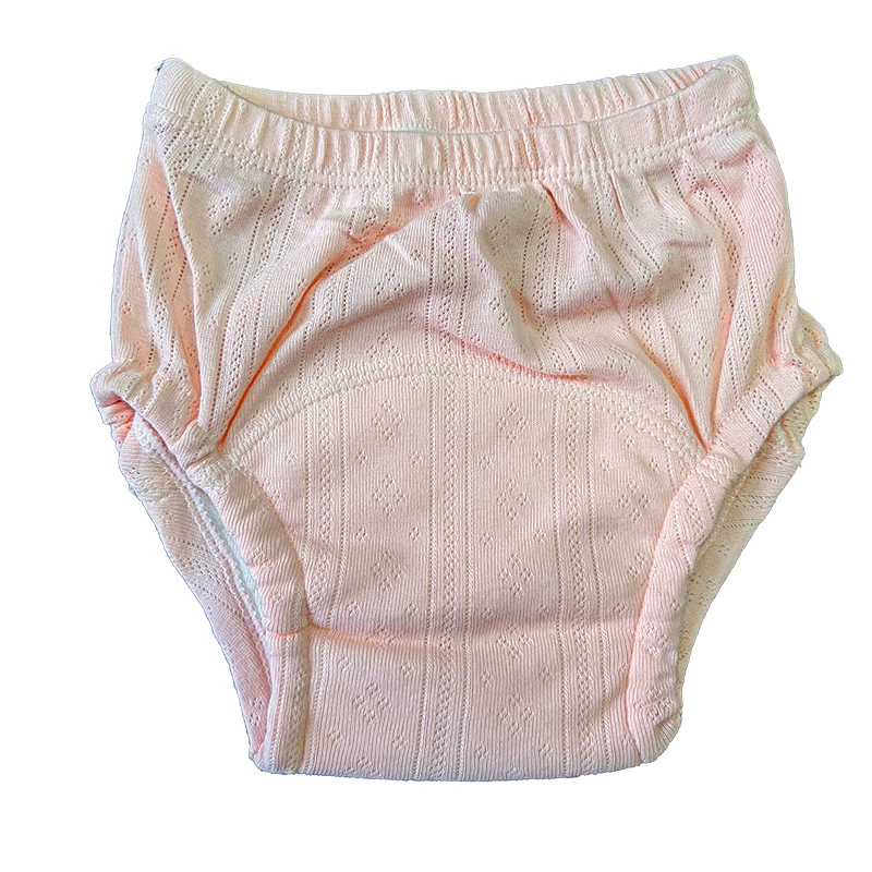 Children's cotton training trousers, washable breathable potty training pants, multi-color sizes