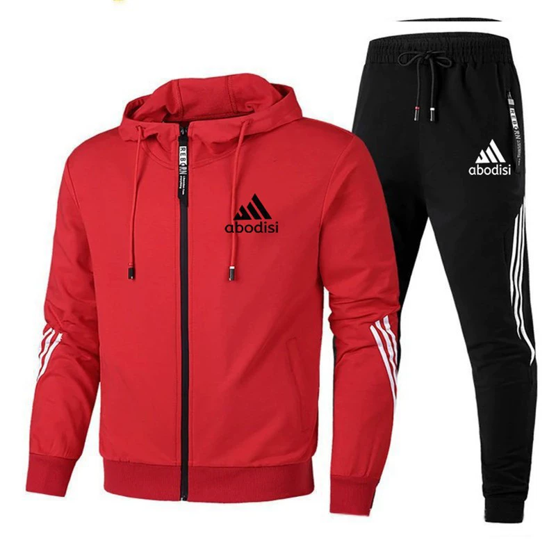 Мужской спортивный костюм, осенняя толстовка и худи, цвета S–XXXL