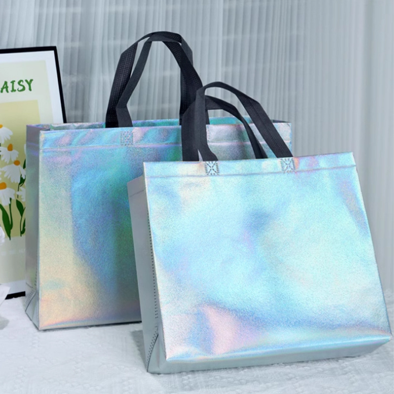handheld capacious bag non-woven cloth