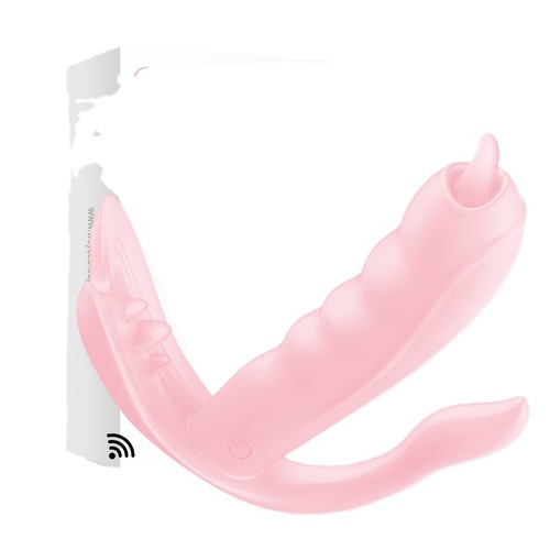FOX cute fox M5 female APP wireless remote control wearable butterfly warming tongue licking invisible vaginal mask adult masturbation sex product