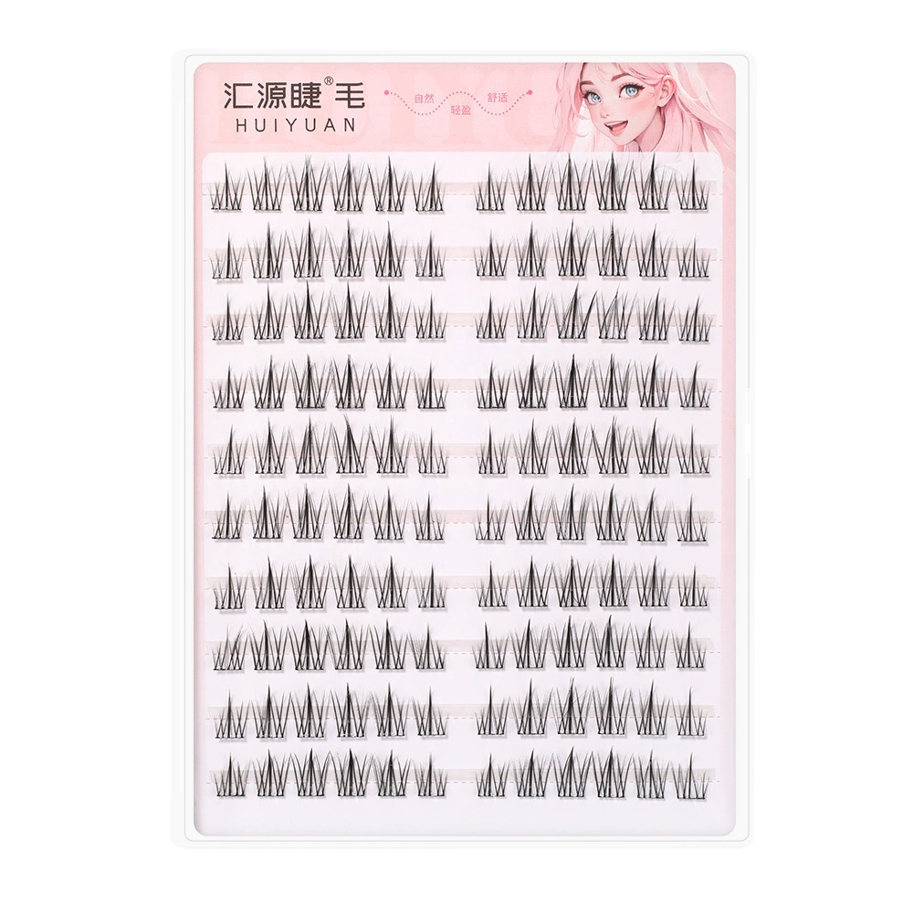 Self-adhesive false eyelashes solar-powered for eyelashes