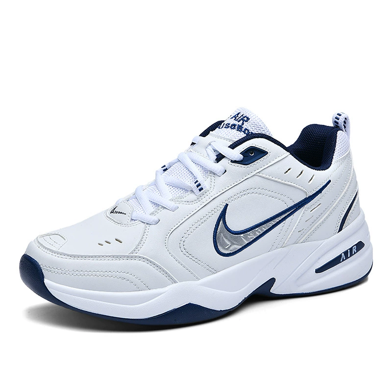 White shoes, footwear, high sports shoes for leisure platform, autumn, trend of season