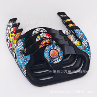 Car steering wheel modification racing game beach buggy kart 13 inch steering wheel graffiti steering gear print