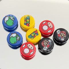 印刷マリオストレートボールビーズdiyアクリル円板散珠包掛携帯チェーンキーホルダー部品材料