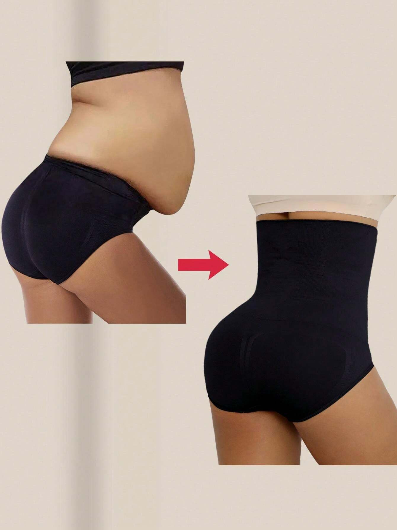 Ropa interior para esculpir el cuerpo de cintura alta, dispositivo para esculpir el cuerpo, funda abdominal, ropa interior de control de abdomen plano para mujer, glúteos