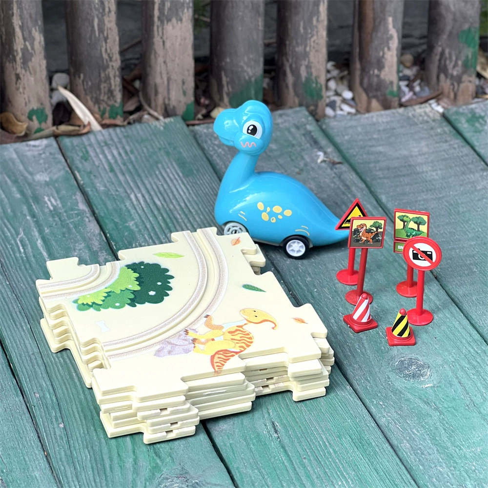 Dinosaur, electric constructor, brainteaser, subway, toy car, set, DIY, training