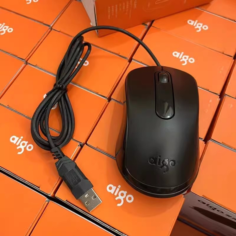 AOC KM160有线キーボードマウスセット卸売ノートブックデスクトップpcキーボードマウス配送キット|undefined