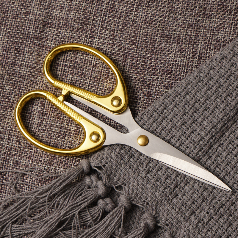 스몰 사이즈 알루미늄 합금 사무실 가위 [금]