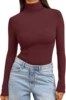 Burgundy (full turtleneck)