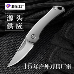 ミニナイフステンレス高硬度ナイフ携帯キーホルダー折り畳みナイフクリエイティブナイフポケット開梱ナイフ