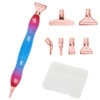 (Starry Sky Red) + Threaded Rose Gold 6 Heads