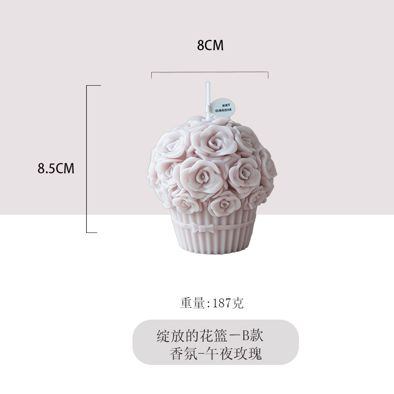 Cestas de flores de venta transfronteriza en caliente modelado de panela de banana decoración adornos al por mayor regalos de mano de alta gama atmósfera hecha a mano romántica