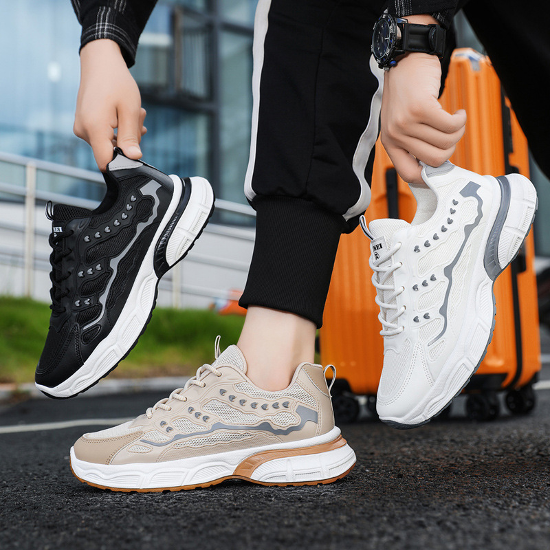 Shoes Men's Fashion Shoes 2023 Low Top Sports and Casual Shoes INS Network Red Men's Versatile Thick Sole Sports Small_voghion.com