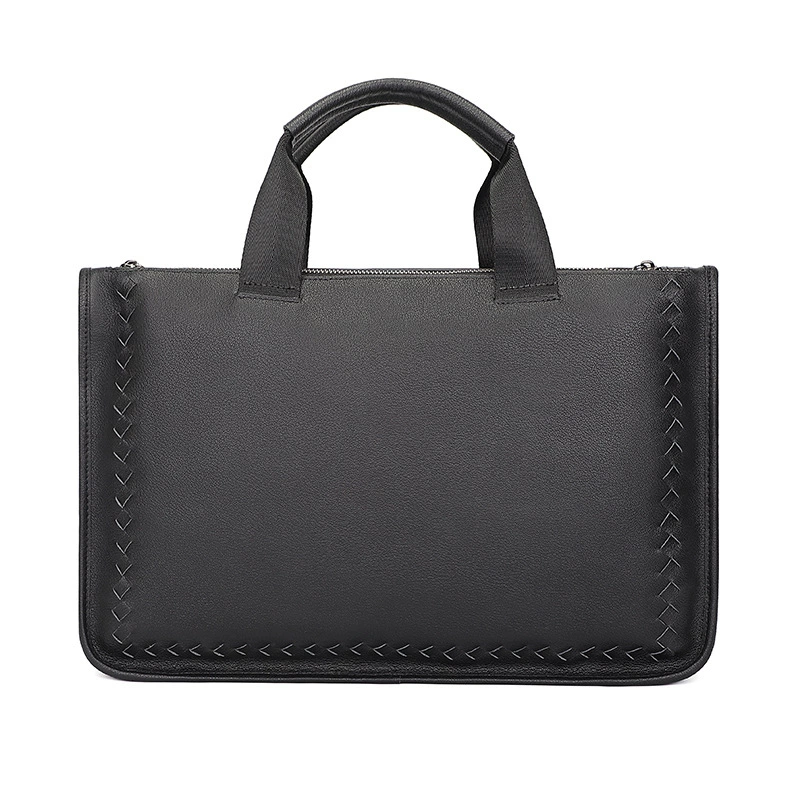 Laptop for leisure, one-shoulder bag, genuine leather, wholesale, 3inch