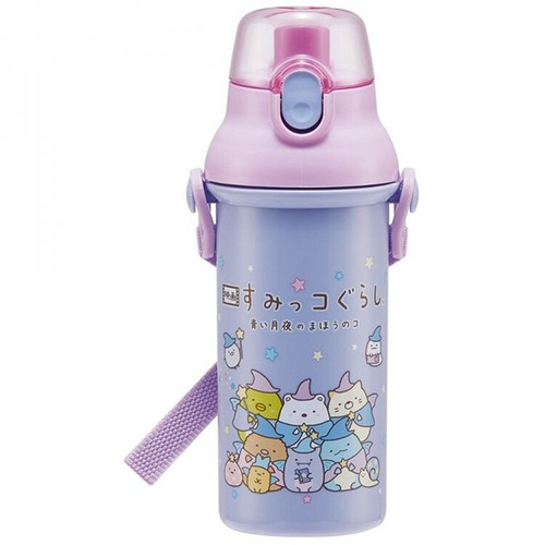 Made in Japan, originally imported skater primary school children's cartoon pattern sports direct drinking cold water bottle 480ml
