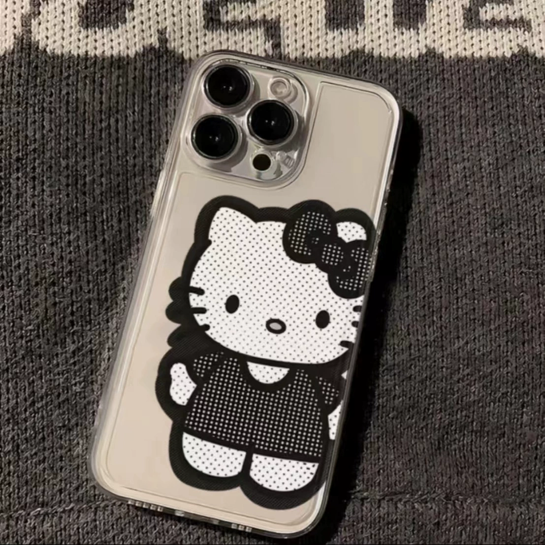Чехол для телефона (KT) KT cat дизайн, опция набор для стразов DIY, совместим с iPhone 11–16