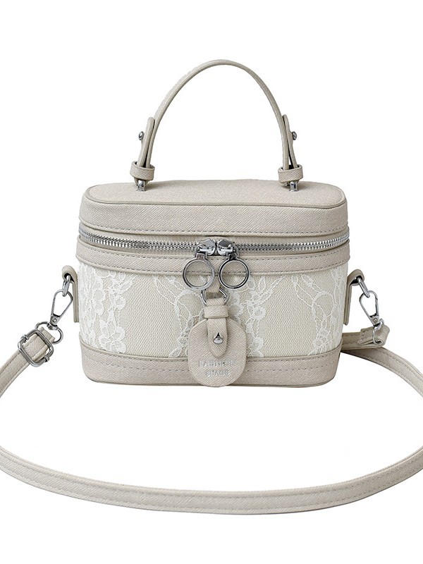 Alta sensación de caja de mano exquisita bolso pequeño para mujeres 2025 nueva moda transfronteriza color contraste bolso de hombro