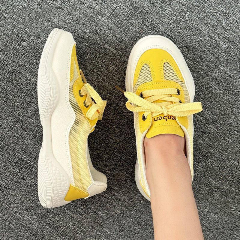 Oddychające damskie buty do skateboardingu modne obuwie sportowe_voghion.com
