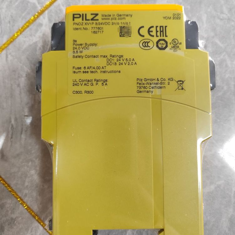 德国皮尔兹 pilz 773500 PNOZ mo1p 4 so安全继电器优势供应