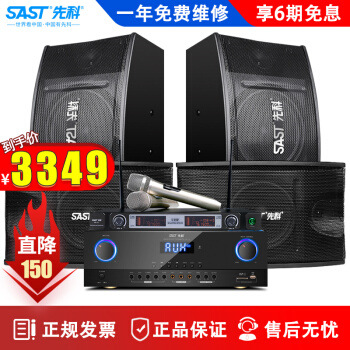 先科（SAST） KTV音響套裝 C3會議音響卡包套裝會議室教室專用功