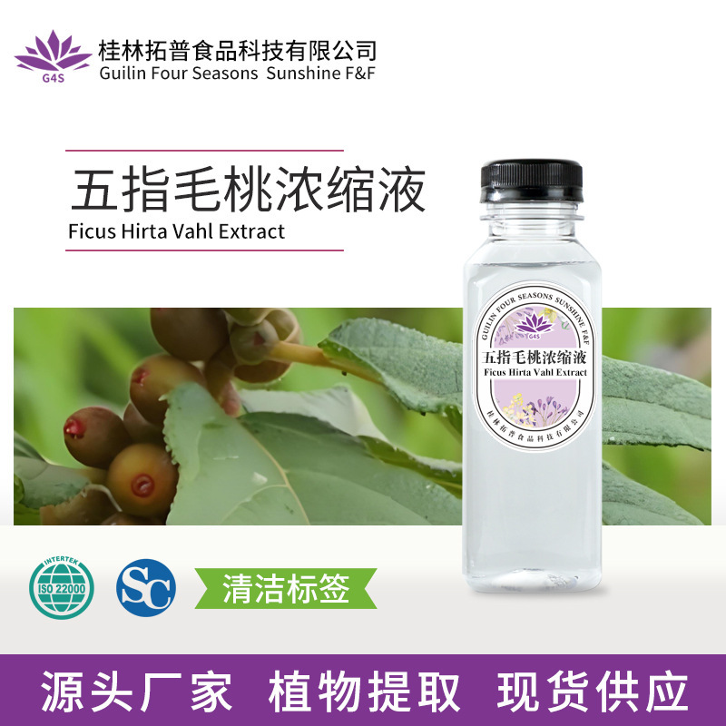 Five-Finger Peach Concentrate Extract Plant Extract Food Beverage Rice Wine Beer Dew Wine Guilin Top