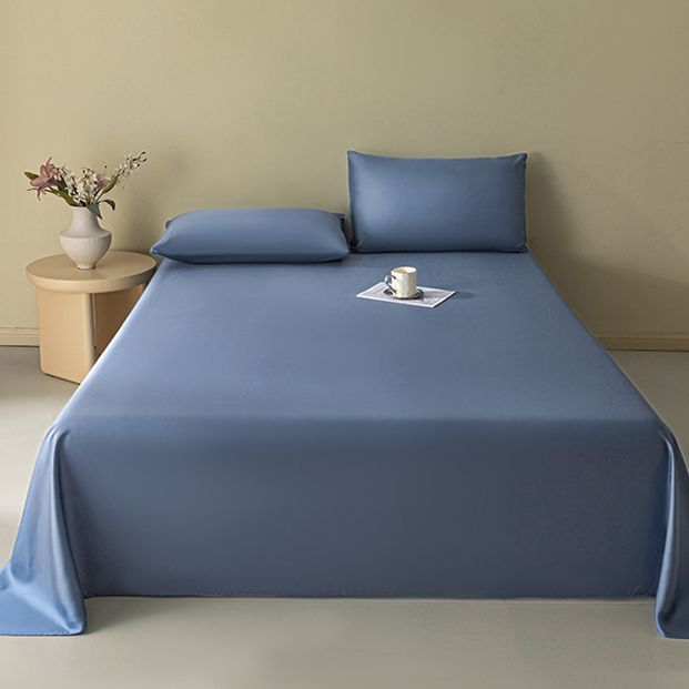 Sábanas de verano de seda de una sola pieza, dormitorio doble individual, seda de hielo, funda de edredón desnuda, funda de almohada de edredón fresco, juego de tres piezas, verano