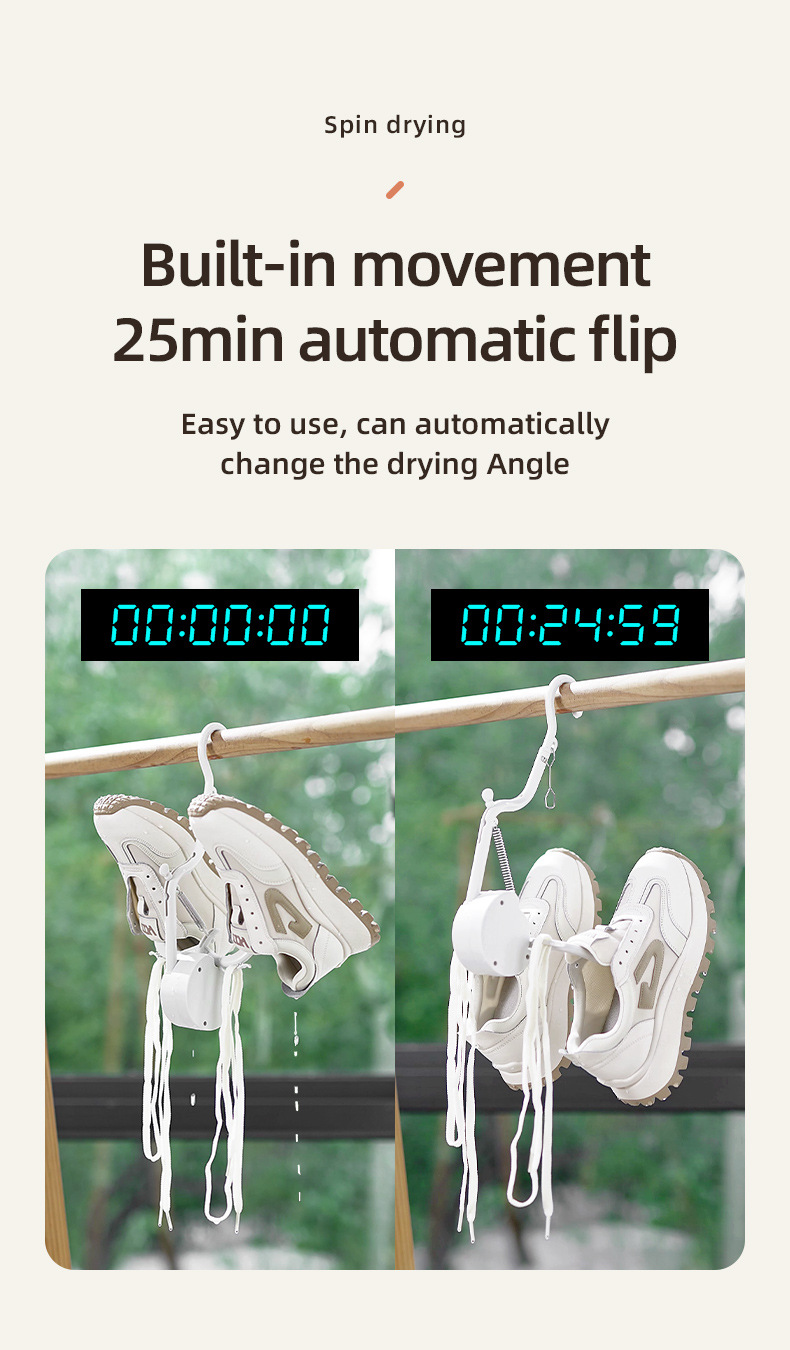 Automatischer Wäscheständer für Balkon und Garten_voghion.com