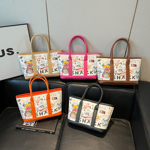 (Wholesale), shoulder bag, demi-season capacious shopping bag