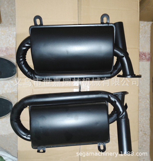 静音柴油机发电机配件5-8千瓦消声音器排气管车载空调抽沙泵