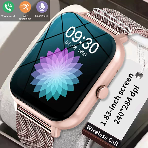 Cross-Border Foreign Trade Smart Watch Zl54Cj Bluetooth Calling Multi-Functional Sports Sleep Health Watch Ring