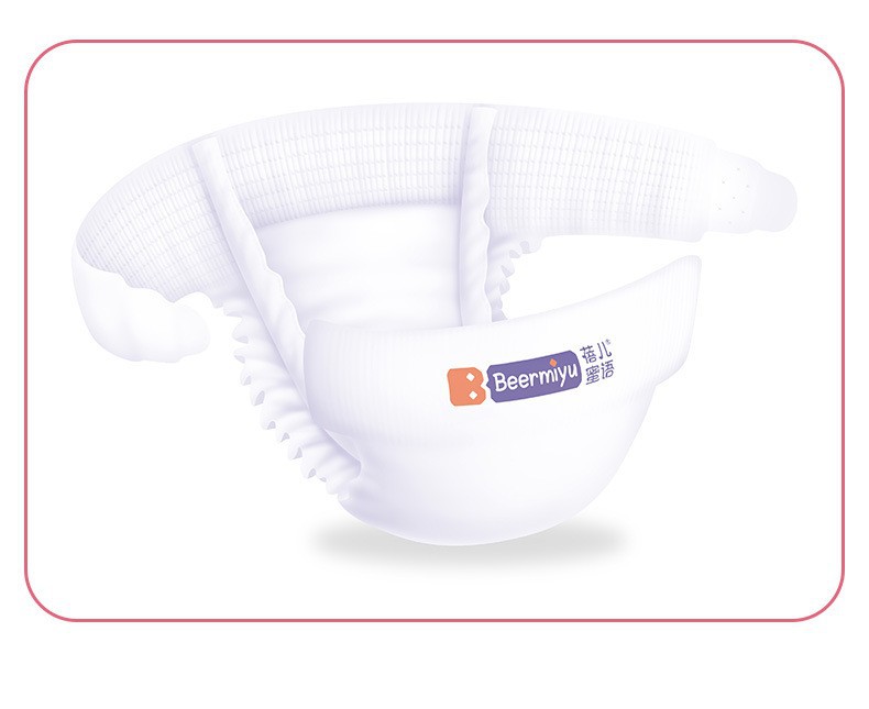 Beiermiyu Baby Diapers Baby Lightweight Breathable Diapers S-XL Size Soft Baby Diapers Wholesale