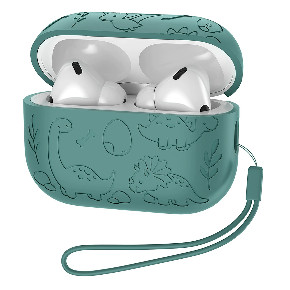 Защитный чехол для AirPods 4 однотонный симпатичный Apple 4 поколения силиконовый мягкий корпус, чехол для AirPods Pro 3 наушников