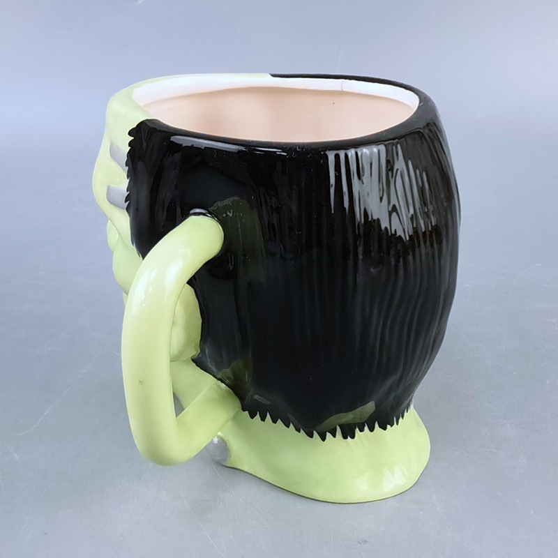 Monstruos de terror estadounidenses perimetrales tazas de cerámica Frankenstein vampiros momias hombres lobo tazas de agua