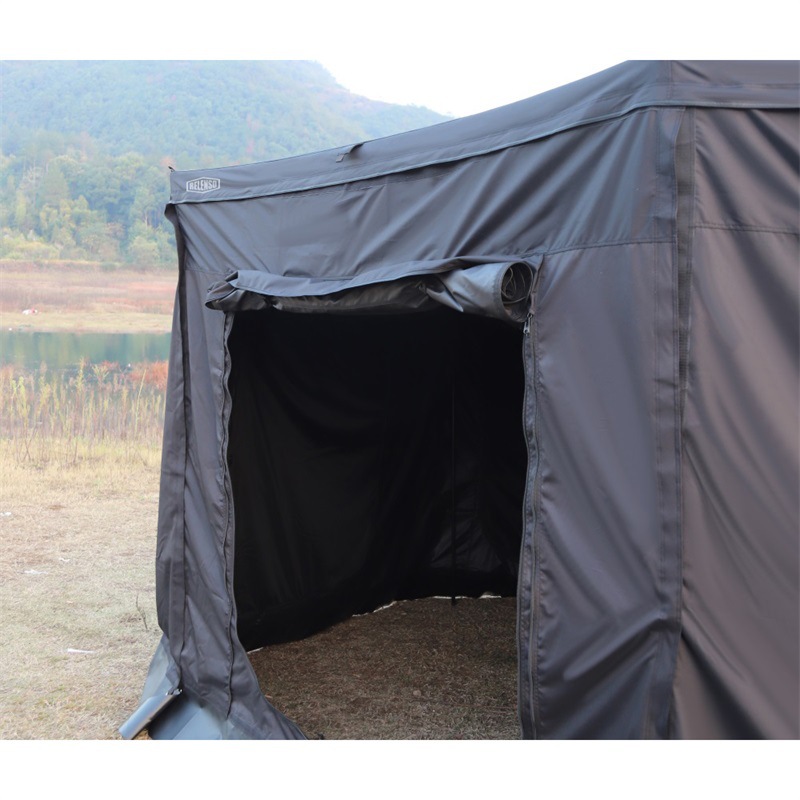 270 degrees car side tent side Sky Tent Room rain-proof sun-proof legless fan-shaped tent large space Outdoor