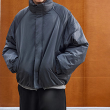 跨境白鸭绒立领羽绒服男士夹克2025秋冬季新款休闲男装轻薄外