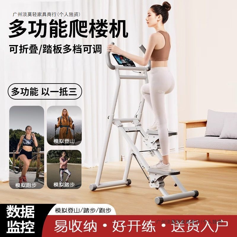 Indoor Multi-Functional Stair Climbing Home Aerobic Fitness Climbing Stepper Mountain Climbing Fitness Equipment Stair Climbing Machine