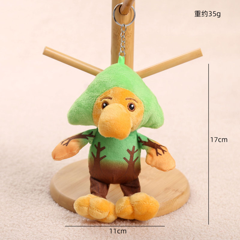 クロスボーダーAI山海経モンスターぬいぐるみタンゴンタングシュール木製スティックマンペンダント人形キーホルダー|undefined