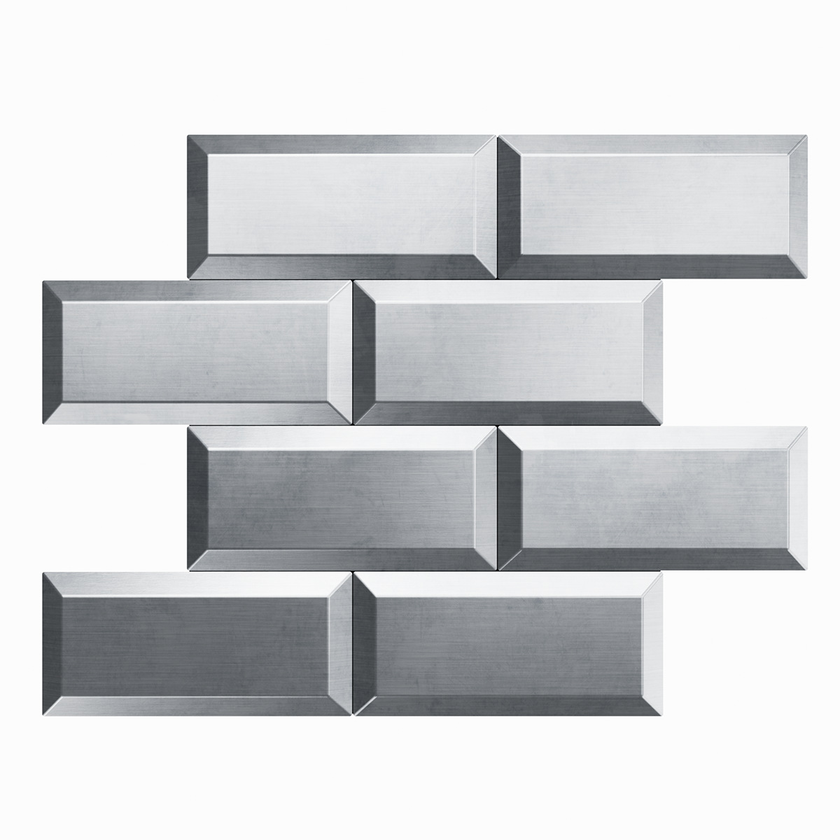 3D Background Cross-Border Renovation DIY Home Self-Adhesive Metal TV Brick Oil-Proof Waterproof Decorative Wall Sticker_voghion.com