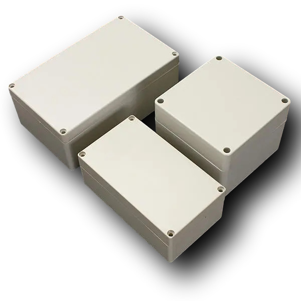 防水ABS塑料电子盒白色外壳6尺寸接线盒-158 * 90 * 60mm