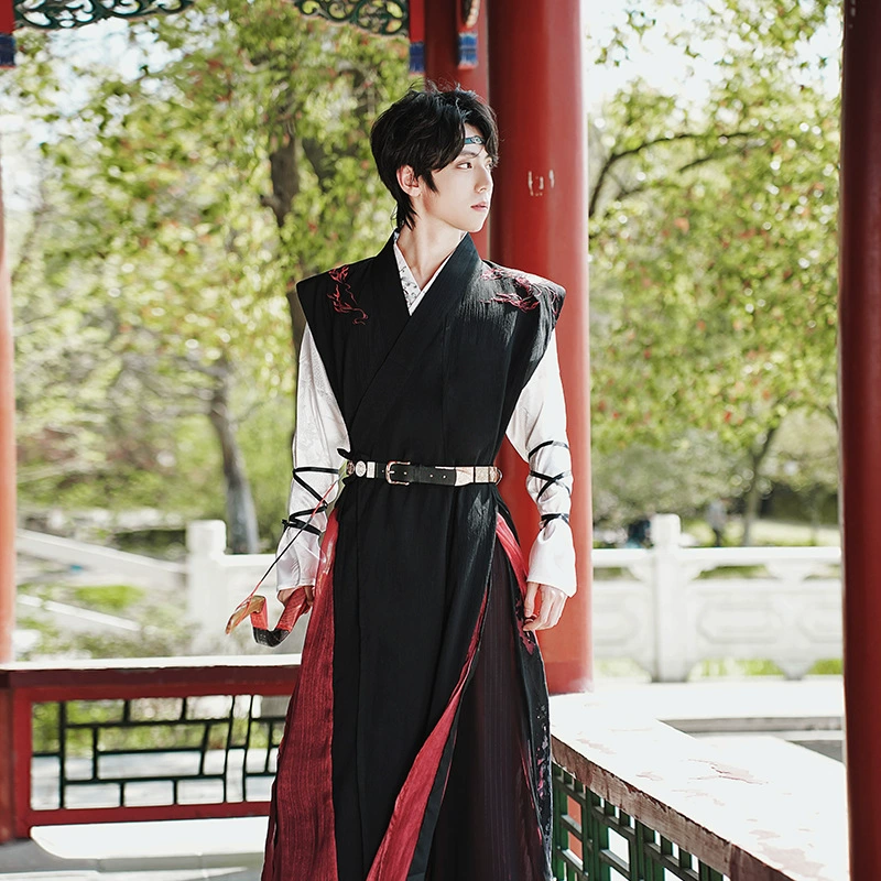 Оригинальный реальный выстрел в китайском стиле дракон с рисунком жаккардовый топ с двойной вышивкой