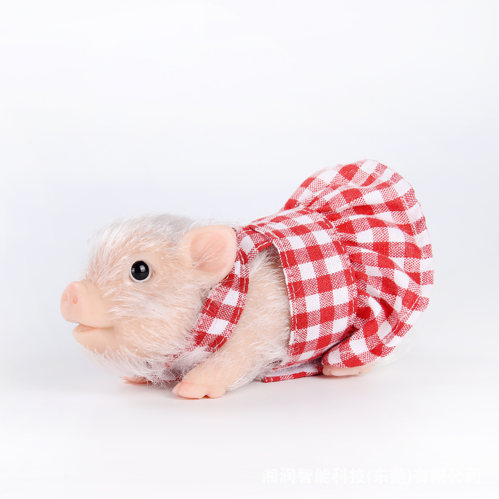 Venta caliente transfronteriza simulación de silicona cerdo descompresión juguete pellizco renacimiento protección del medio ambiente dibujos animados silicona cerdo bebé