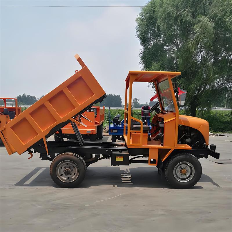 28马力液压自卸四不像拖拉机5吨四轮六轮运输车全地形农用四驱车