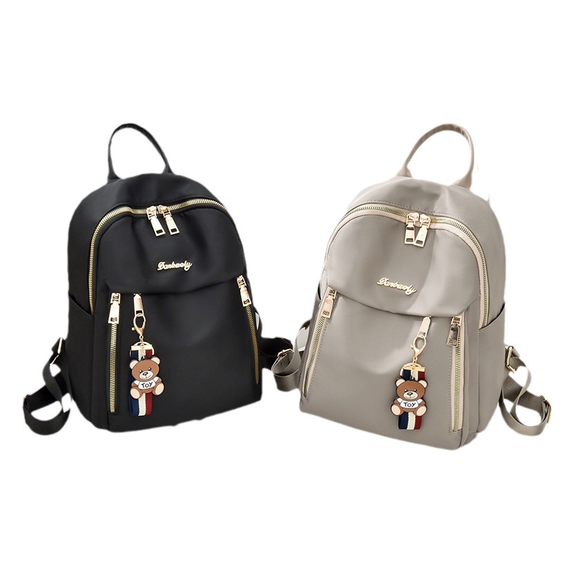 Mochila de viaje de tela Oxford de moda 2025, fabricante de exportación, mochila de viaje personalizada de moda para mujer