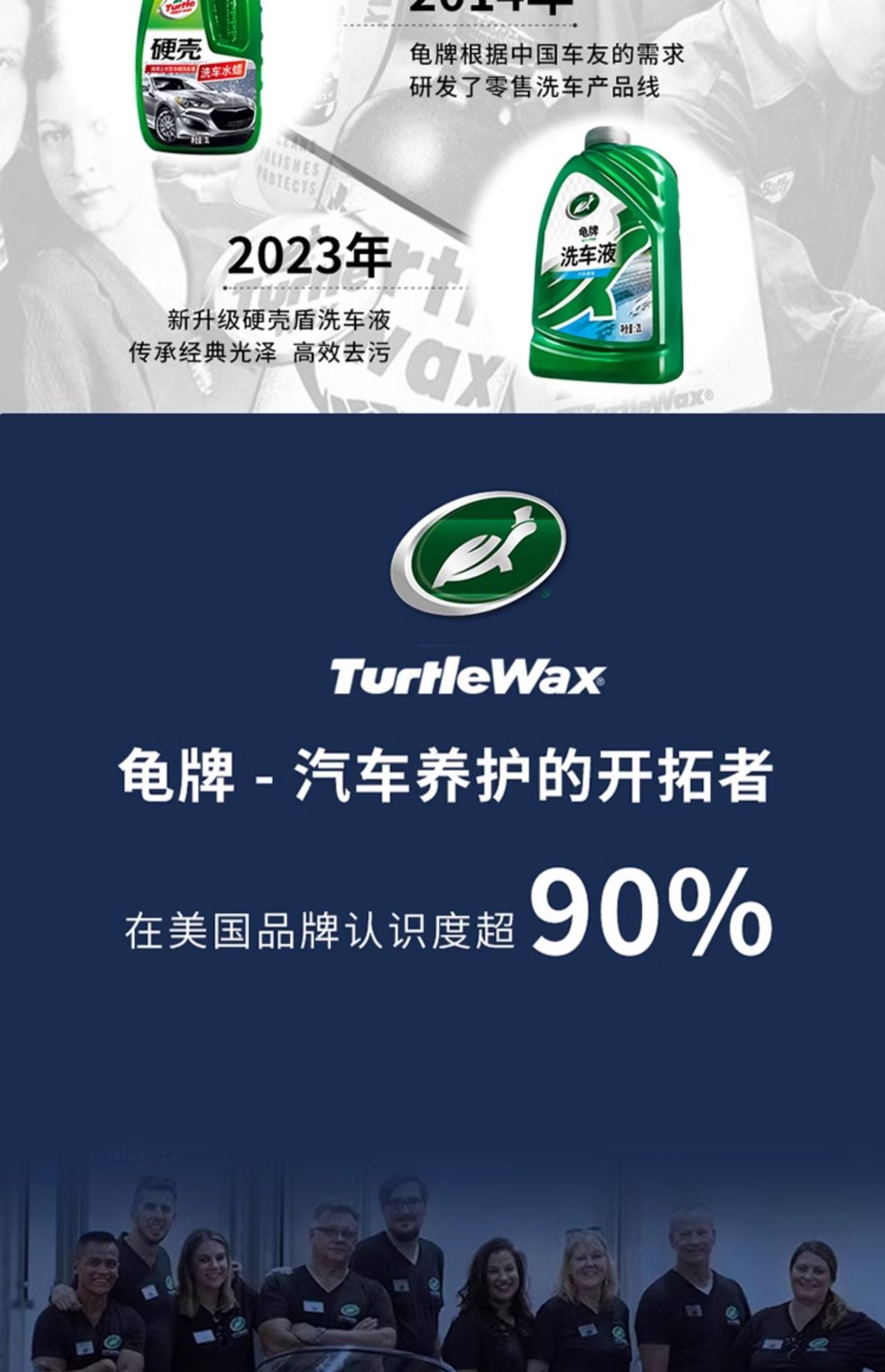 Suitable for Turtle Brand Car Wash Liquid Water Wax High Foam Spray Bottle Cleaning White Car Special Powerful Decontamination Spray Wax Water Black Car