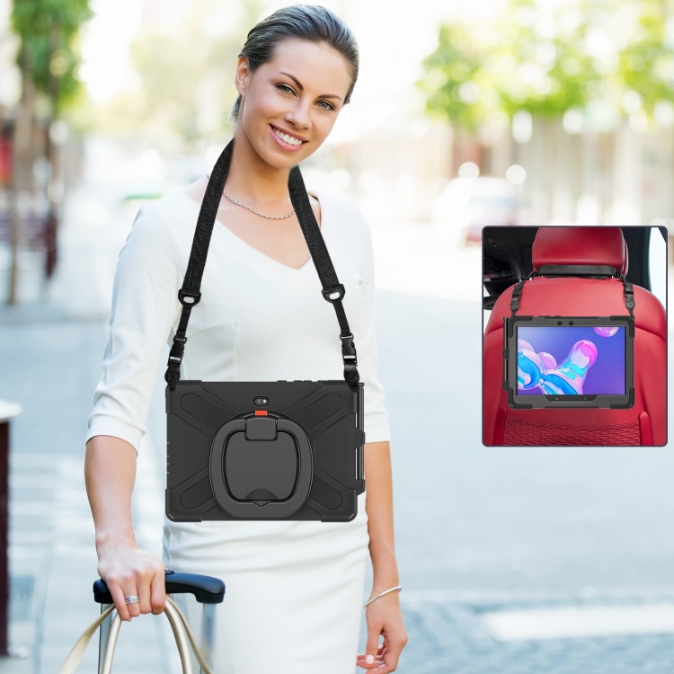 Aplicable a Samsung para Galaxy Tab Active Pro Silicone + PC King of the Pirates Modelo B