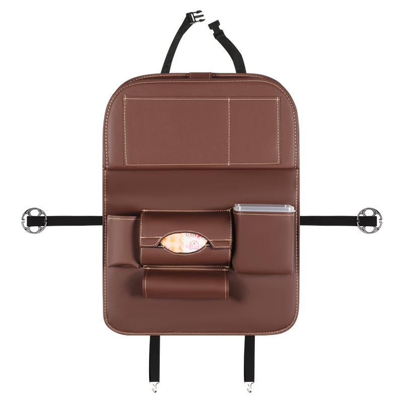 Hanging Car Small Dining Table Seat Back Multifunctional Bag Storage Organizer_voghion.com